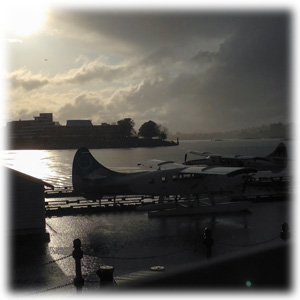 Opposite View of Victoria harbour.